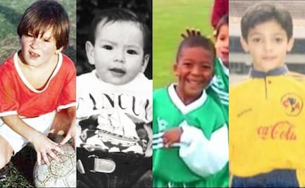 Así eran de niños las estrellas del futbol