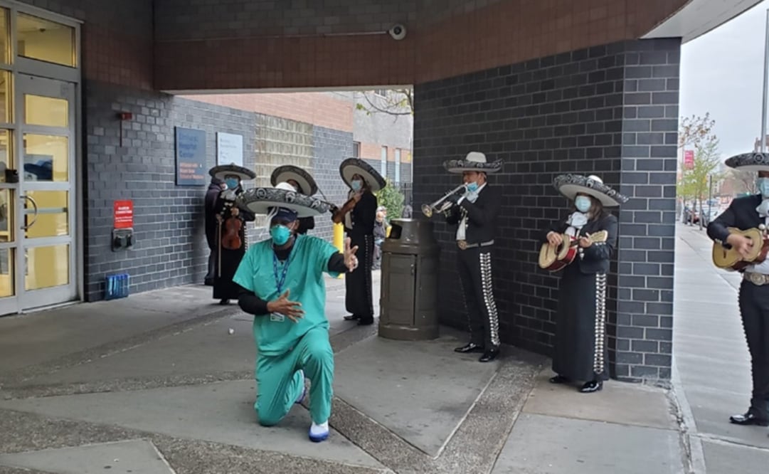 The band has visited hospitals fighting the COVID-19 pandemic - Photo: File photo/EL UNIVERSAL