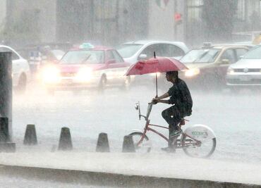 Prevén tormentas fuertes, descargas eléctricas y caía de granizo en el Valle de México