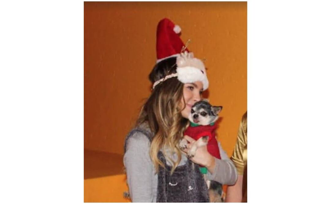 Belinda y Gizmo. Foto: Instagram