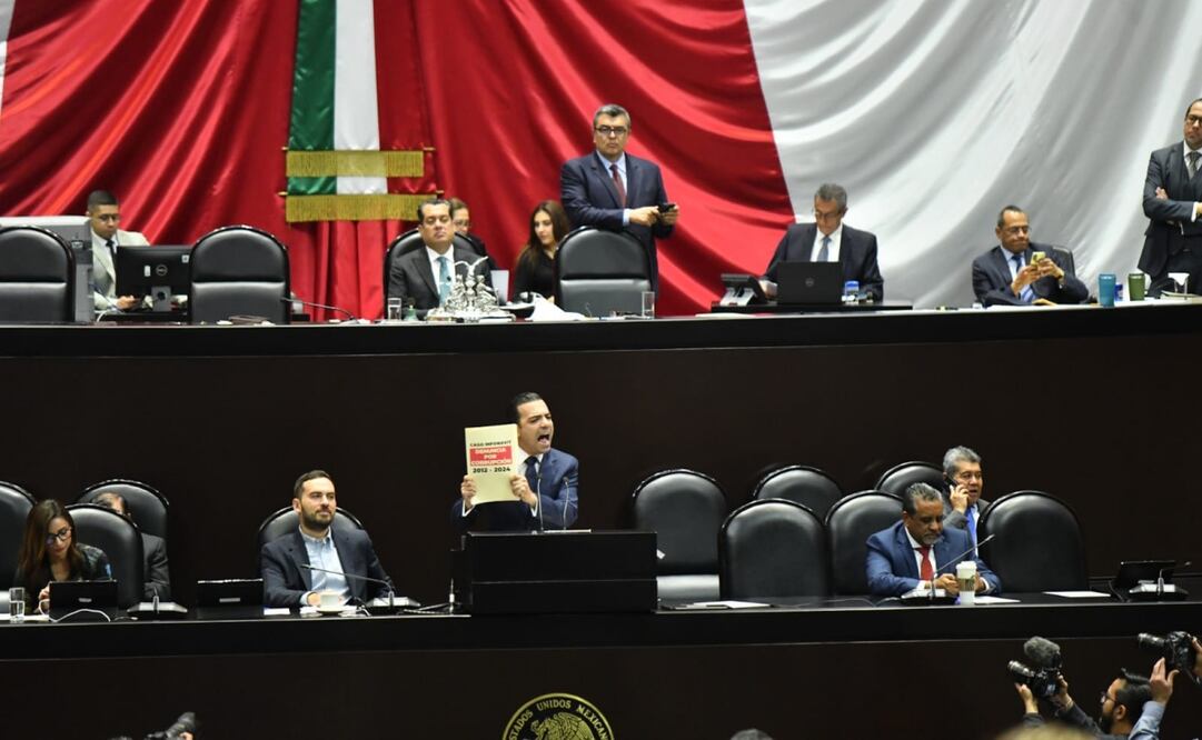 Sesión del Congreso esta tarde. Foto: Gabriel Pano/EL UNIVERSAL