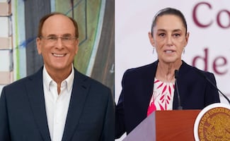 VIDEO: Sheinbaum se reúne con CEO de Black Rock y GIP en Palacio Nacional