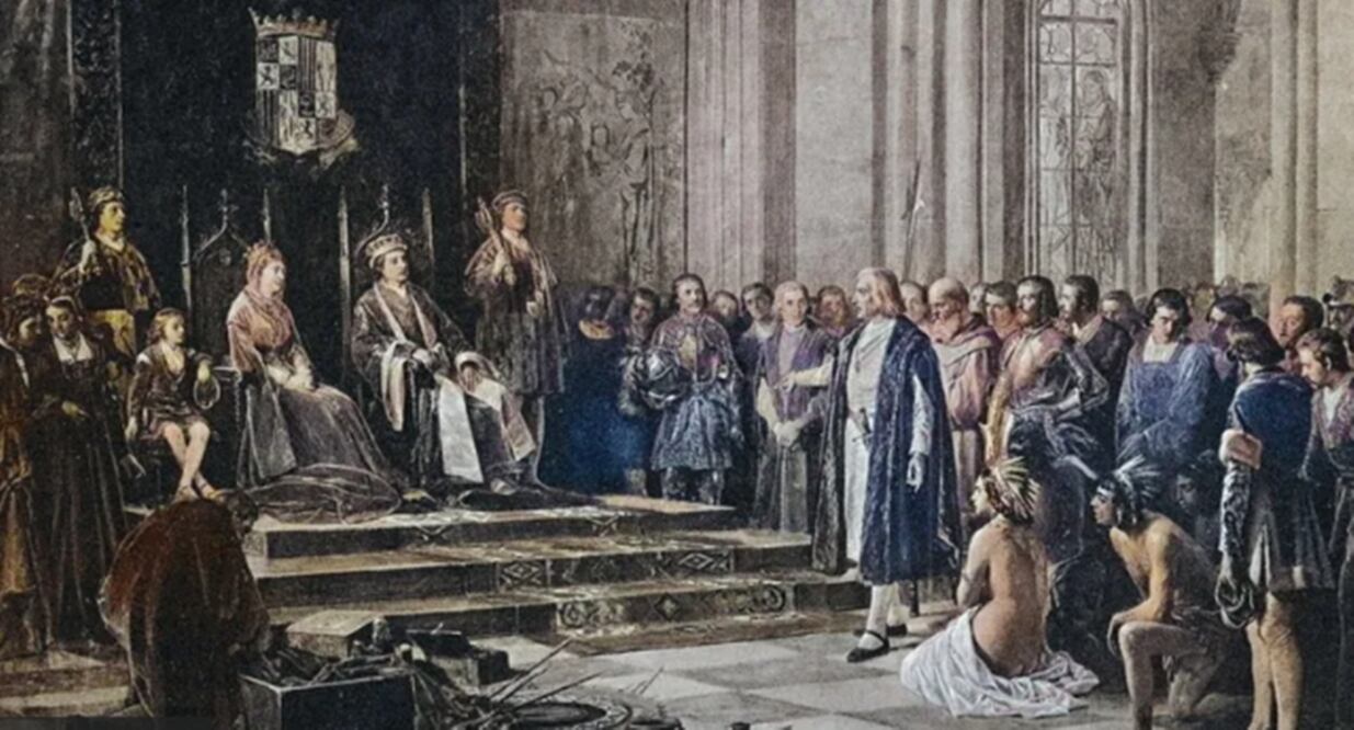 "La gente piensa que España colonizó América, pero la conquista fue pactada entre indígenas y españoles: el 95% de los conquistadores eran indígenas". Foto: Getty Images