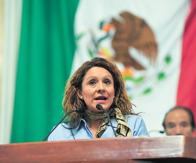 Donají Olvera, secretaria de la Mesa Directiva del Congreso CDMX. Foto: Archivo/EL UNIVERSAL