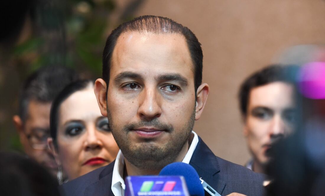 Marko Cortés lamentó el descarado acarreo que prepara el gobierno federal, de la Ciudad de México, estados y legisladores para llenar el Zócalo y complacer al presidente López Obrador. Foto: archivo/EL UNIVERSAL