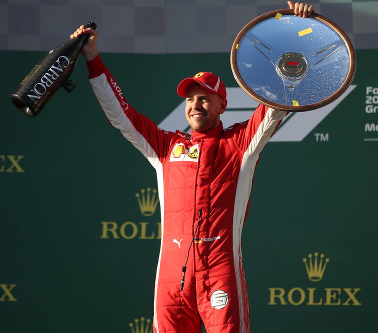 Xinhua. Sebastian Vettel