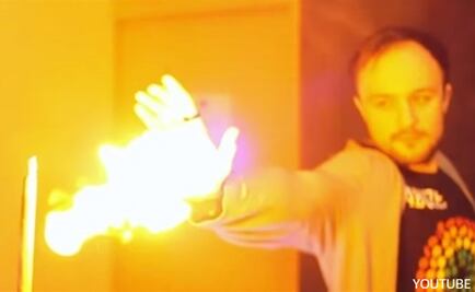 Invento permite lanzar bolas de fuego como Gokú 