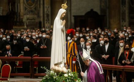 Papa Francisco consagra Rusia y Ucrania y condena la destrucción de la guerra