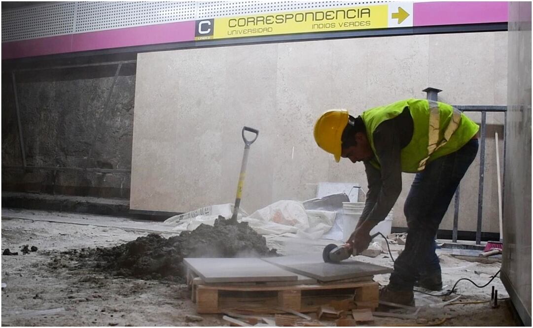 Remodelación Linea 1. Foto: Especial