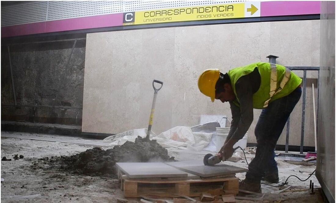 Remodelación Linea 1. Foto: Especial