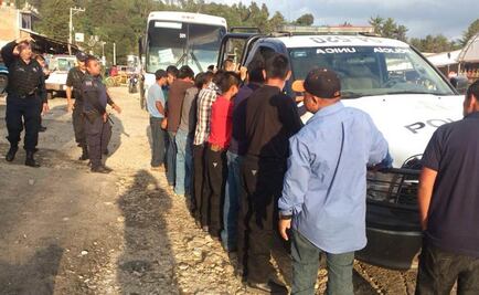Aseguran a 20 migrantes guatemaltecos en Michoacán
