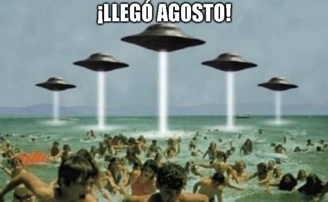 El mes de agosto es un momento popular para crear memes. Foto: Twitter