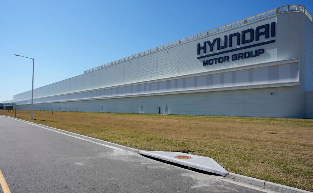 Redada migratoria en Hyundai. Foto: AP