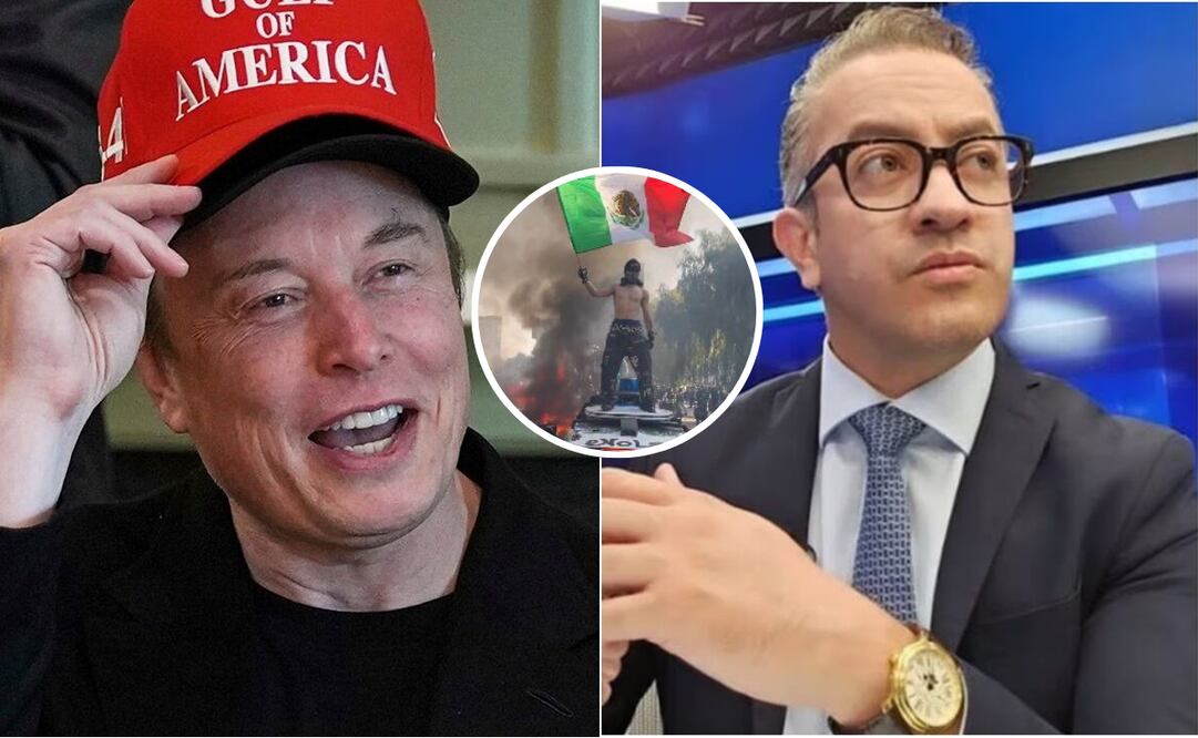Elon Musk y Chumel Torres reaccionan a protestas por redadas en Estados Unidos. Foto: Archivo / EL UNIVERSAL y captura de video