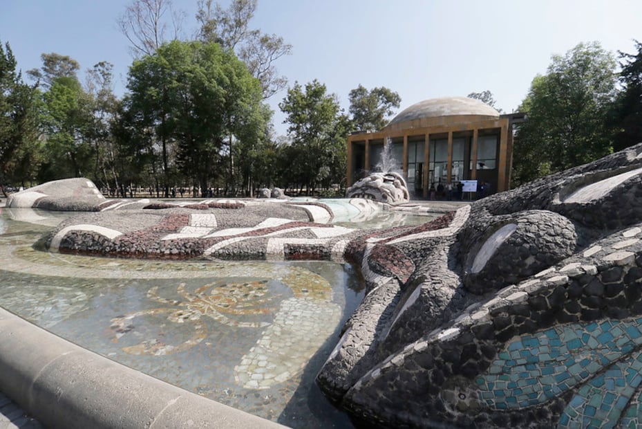 Por una horas, el Cárcamo será escenario de un espectáculo de arte digital. Foto: Gobierno de la Ciudad de México