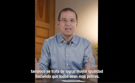 Estrategia de AMLO para eliminar la desigualdad es haciendo que “todos sean más pobres”: Anaya 