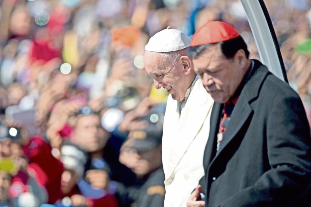 El vocero de la Arquidiócesis, Hugo Valdemar, resaltó los logros de la gestión de Norberto Rivera y enfatizó la relación que sostuvo con el papa Francisco. (ARCHIVO EL UNIVERSAL)