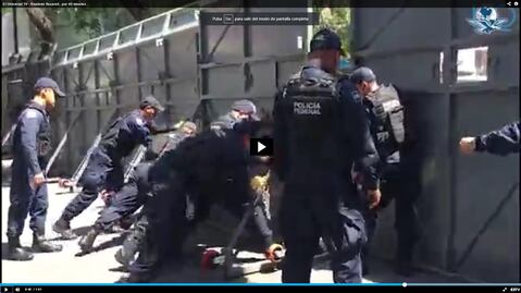 Reabren Bucareli...por 40 minutos