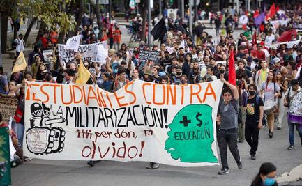 Minuto a minuto. Marchan en CDMX contra militarización, mientras diputados debaten reforma