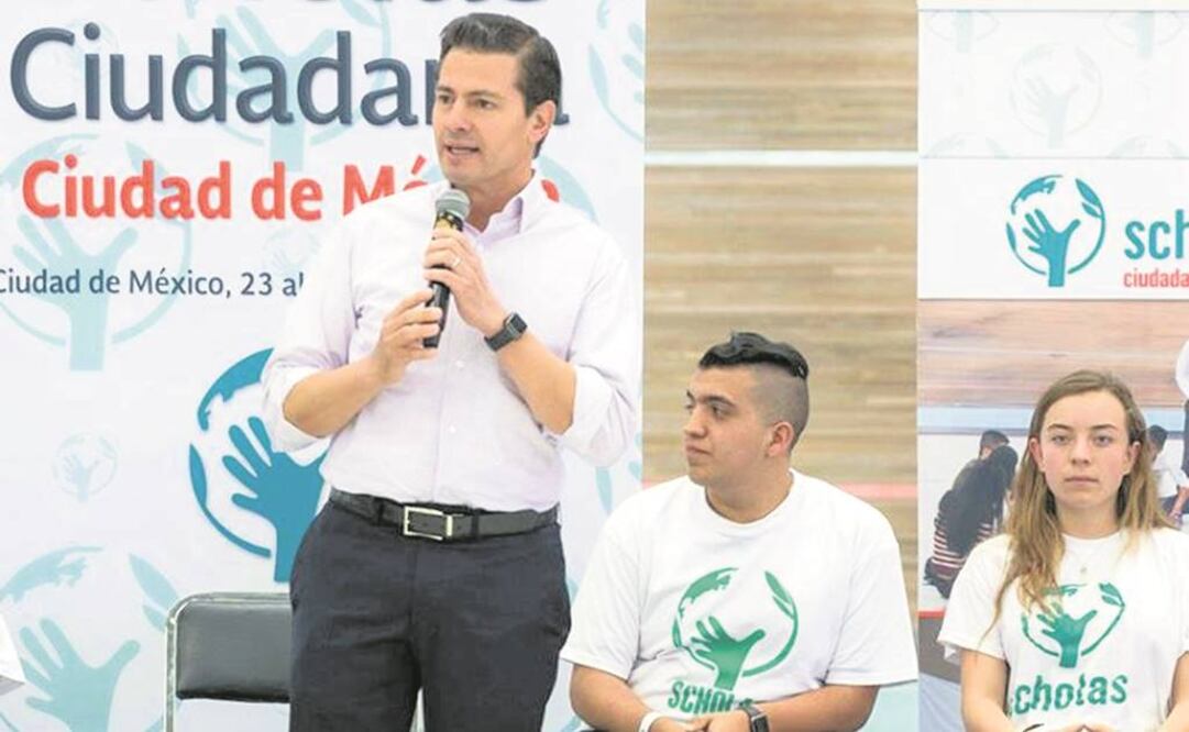 Enrique Peña Nieto participó en el Encuentro Scholas Ciudadanía (PRESIDENCIA)
