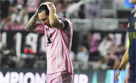 Resultado: Lionel Messi e Inter Miami fracasan; fueron goleados en la Copa de Campeones de la Concacaf