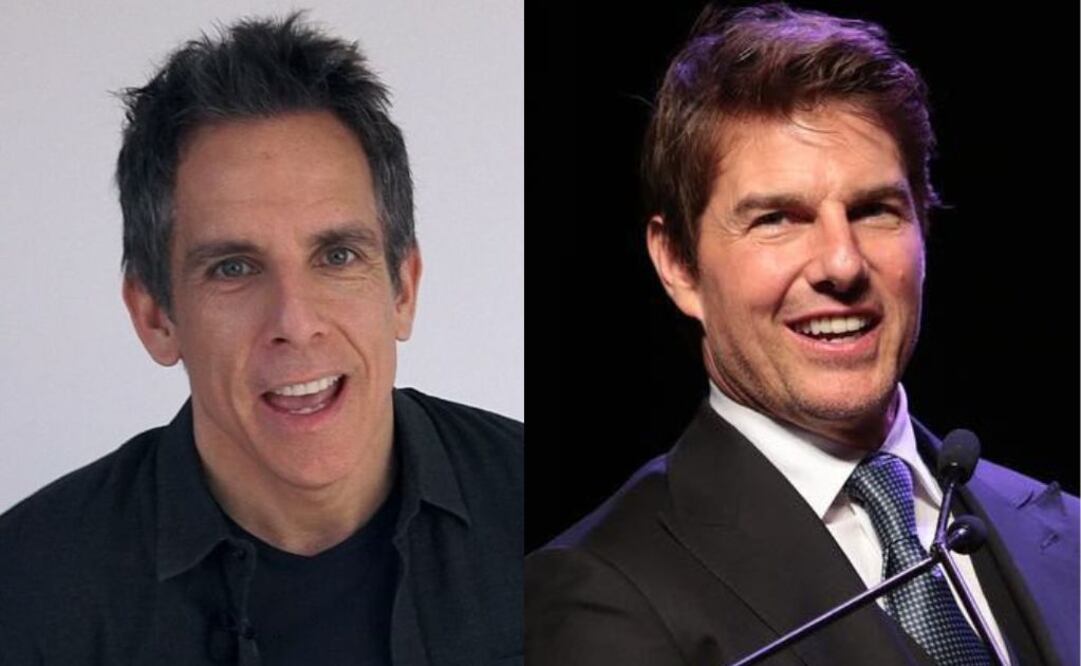 Ben Stiller y Tom Cruise. Fuente: Instagram @benstiller y @tomcruise