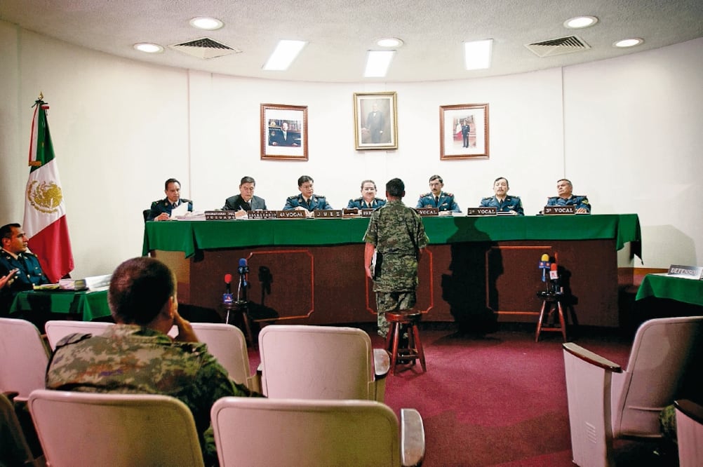 Entre las modificaciones está la reestructuración de la Procuraduría Genera l de Justicia Militar y la creación de los Tribunales Militares de Juicio Oral (ARCHIVO EL UNIVERSAL)