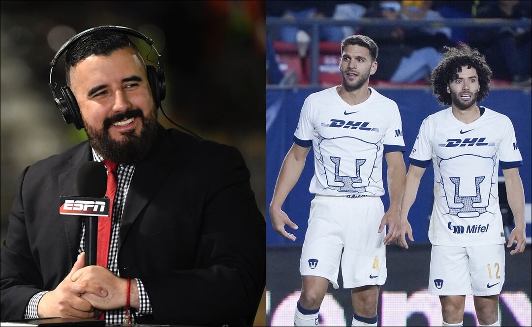 Álvaro Morales se mofó de Pumas por descalabro: “Históricamente es un equipo diminuto” / FOTO: ESPECIAL