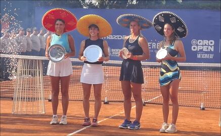 Marian Gómez Pezuela y Varvara Lepchenko se quedan cortas en la final de dobles del Querétaro Open