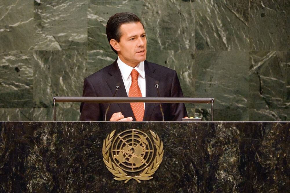 Al participar en el Debate General de la Sesión Especial de la ONU, el presidente Peña Nieto dijo que ante las limitaciones del paradigma prohibicionista, se debe atender el tema de las drogas desde la perspectiva de los derechos humanos (PRESIDENCIA)