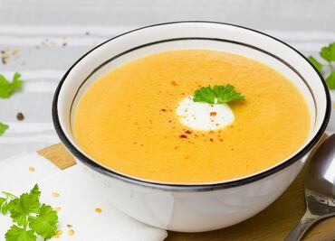 Crema de zanahoria con jengibre