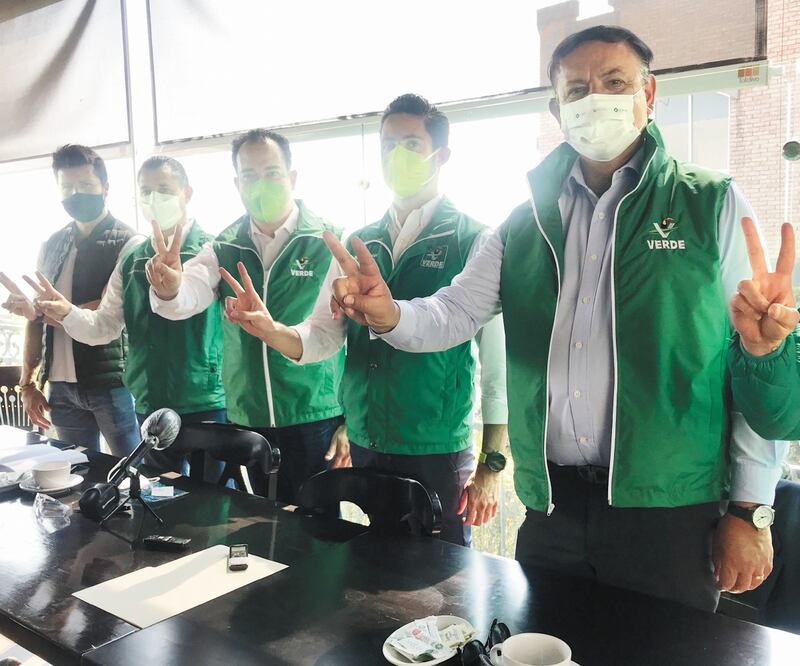 José Luis Durán y Gonzalo Alarcón serán precandidatos a diputados locales. REBECA JIMÉNEZ. EL UNIVERSAL