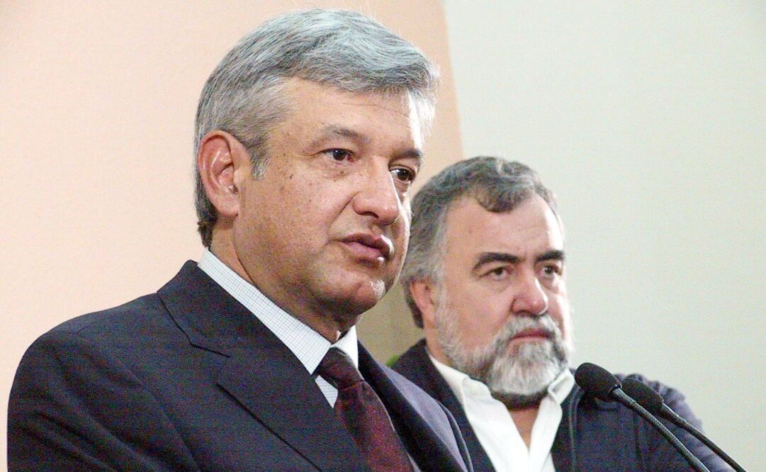 López Obrador en 2002. Fotografía de archivo EL UNIVERSAL