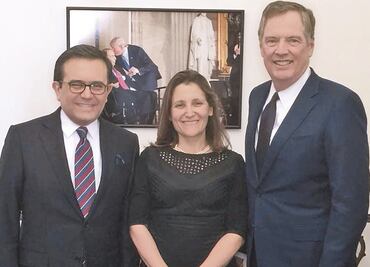 Sin acuerdo, el TLCAN; pactan una ronda más