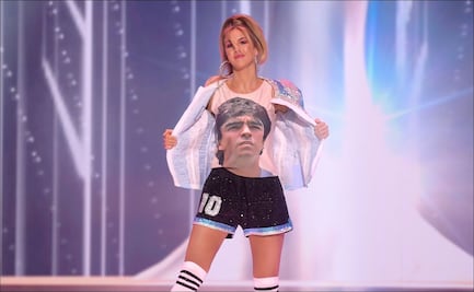 Emotivo homenaje a Diego Armando Maradona en Miss Universo 2021