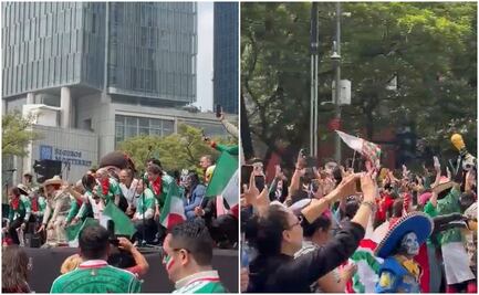 VIDEO: así fue el momento exacto en que se realizó la ola pambolera en CDMX; recorrió desde el Ángel hasta el Caballito