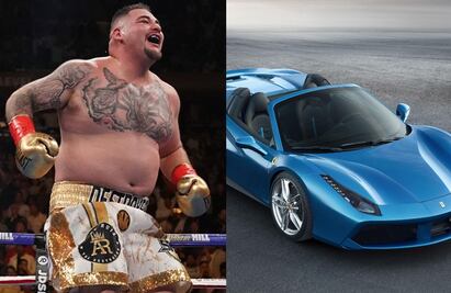 Andy Ruiz compró un Ferrari de más de 5 millones de pesos
