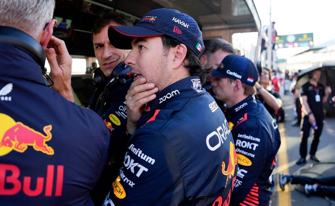 Checo Pérez en el GP de Australia - Foto: AFP