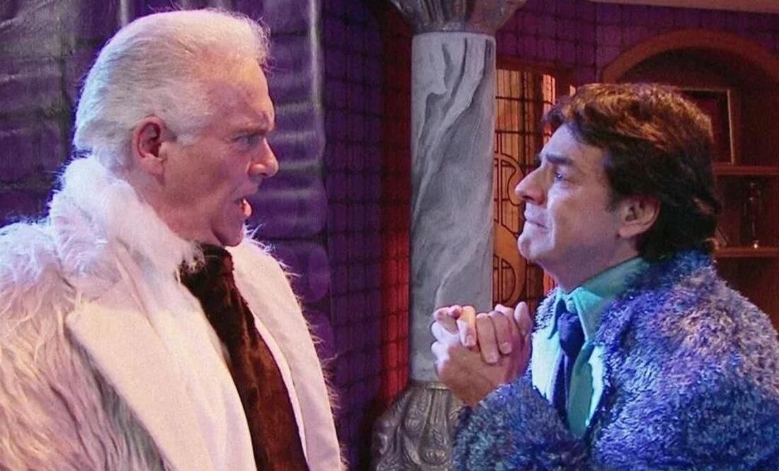 Juan Verduzco, como Don Camerino, en "La familia P. Luche"