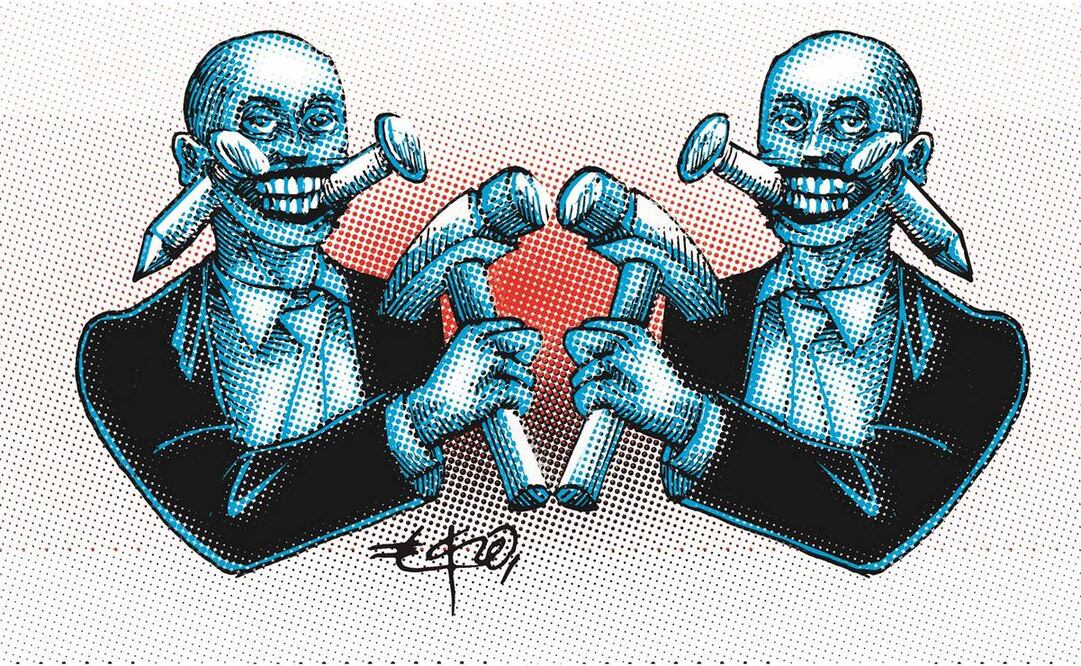 La polarización y la idiotez