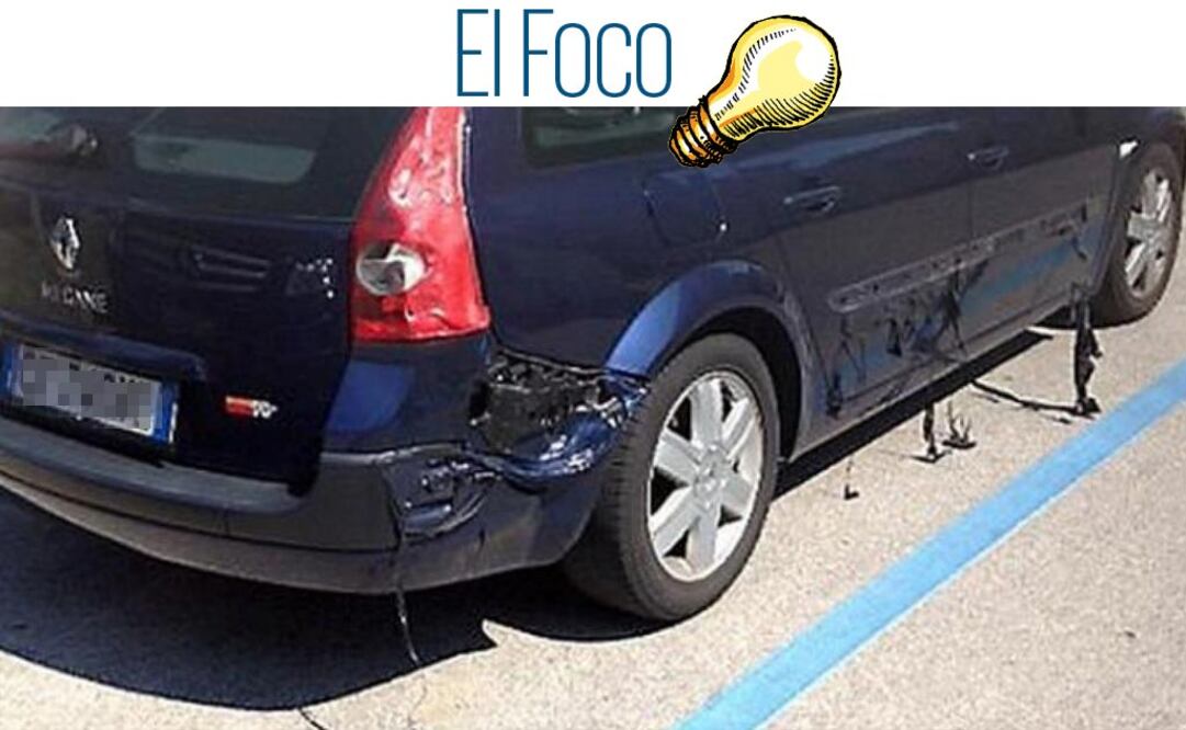 EL FOCO: Turista ve cómo se derrite su auto