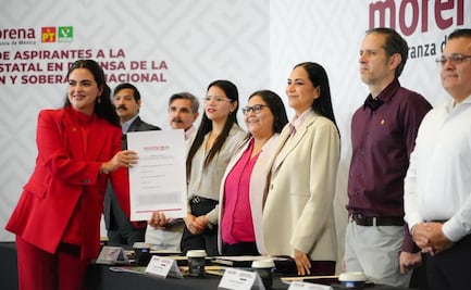 Arranca Morena segundo día de registro para aspirantes a gubernaturas; Andrea Chávez es la primera en inscribirse