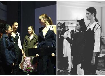 La diseñadora mexicana Ángela Reyna dona ropa a damnificados del temblor