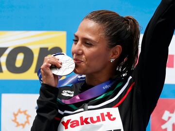 Adriana Jiménez, menospreciada por Federación de Natación y Ana Guevara, gana plata en Mundial