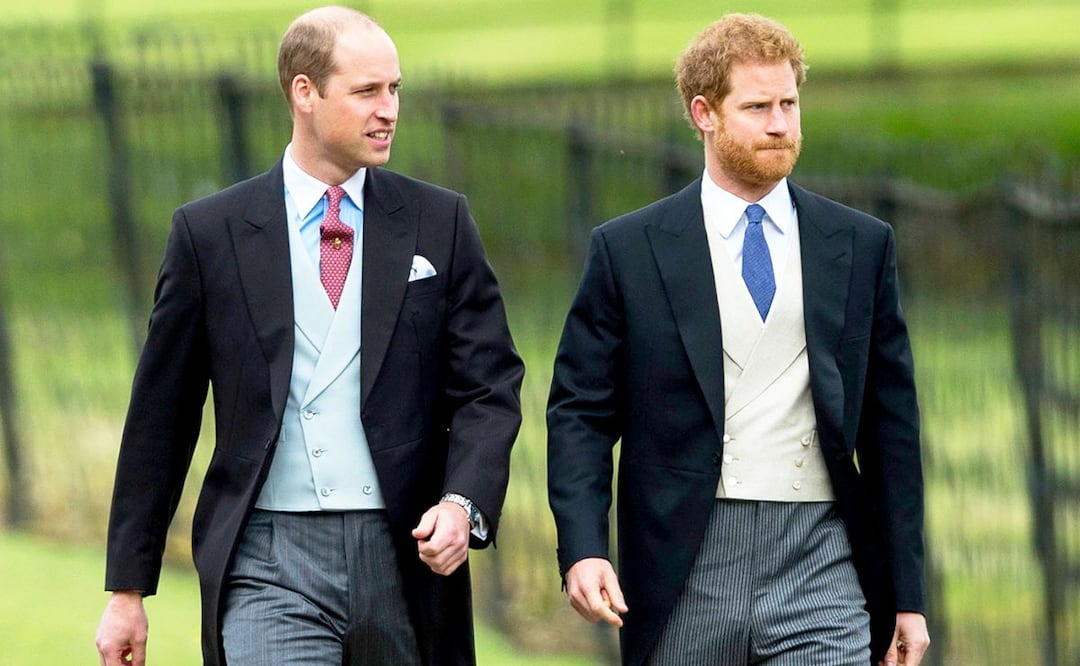 Príncipes Harry y William. Fuente: Twitter @showmundialshow