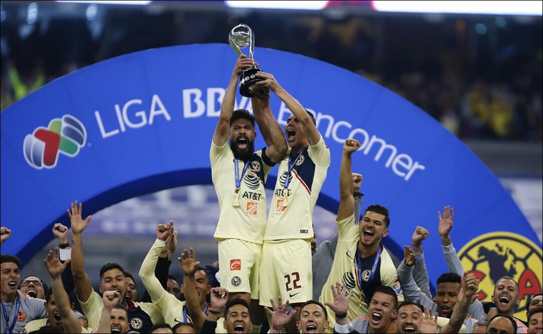 Celebración del título del Apertura 2018. Foto: Imago 7