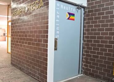 UNAM estrena en Facultad de Química sanitario neutro para personas de la comunidad LGBT