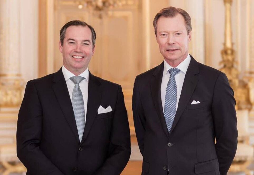 Enrique, de 69 años, delegará a partir de octubre en su primogénito, lo que ofrece al heredero un período para prepararse y ganar visibilidad antes de asumir con plenitud la jefatura del Estado. Foto: Instagram  @courgrandducale