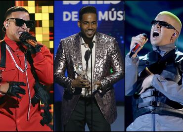 La ASCAP premia a Bad Bunny, Romeo Santos y Daddy Yankee