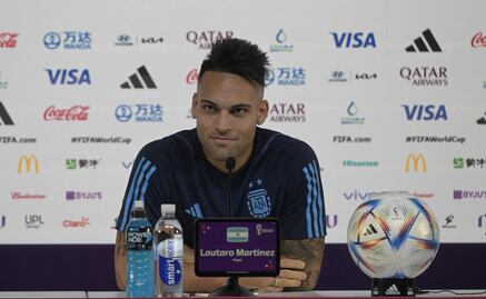 Qatar 2022: Lautaro Martínez asegura que Argentina "le jugará a la contra a México"